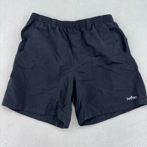 Columbia PFG Backcast III Water Shorts Mens Medium Black Nylon Packable XM4583